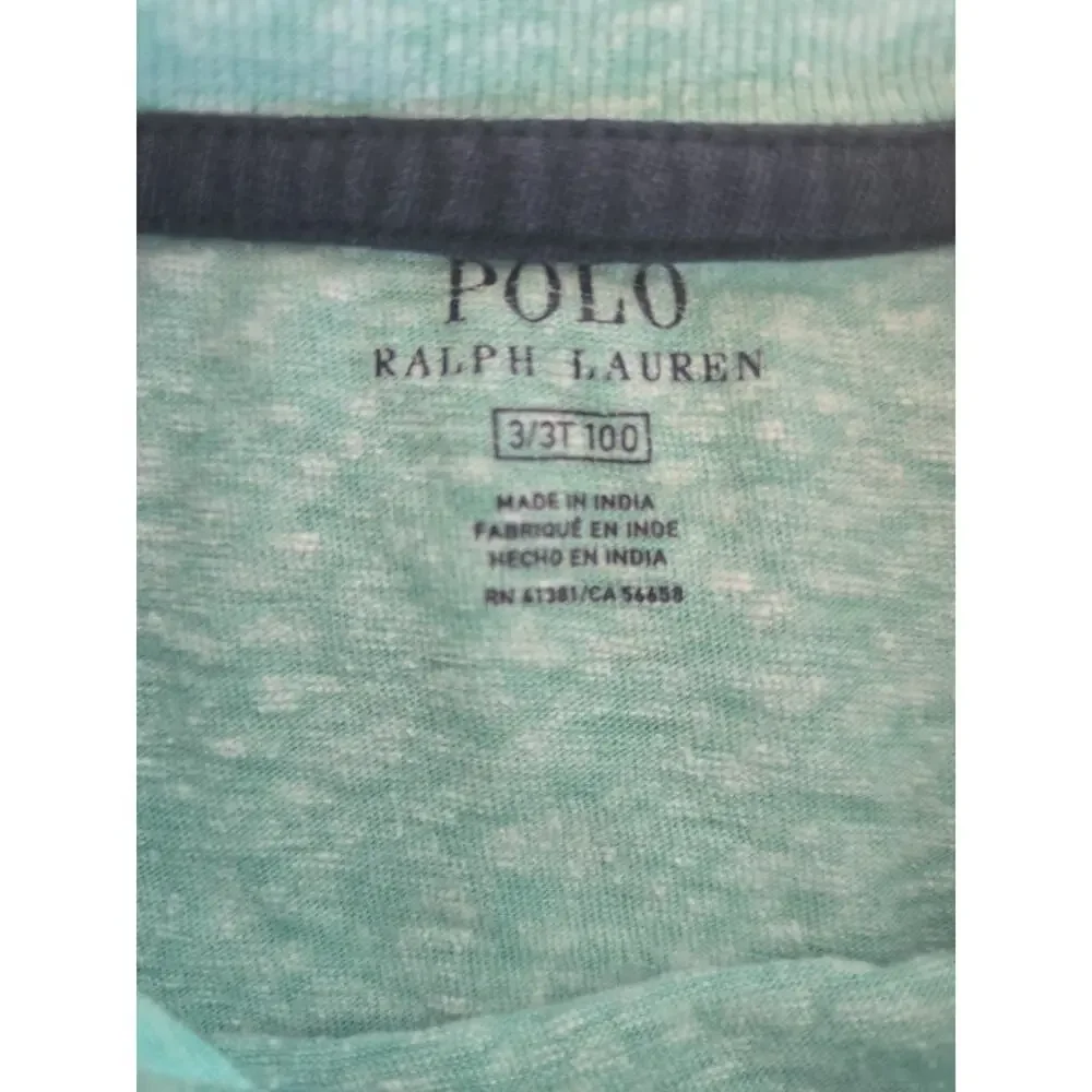 Boys Polo Ralph Lauren Shorts And Shirt Size 4/4t And 3/3t